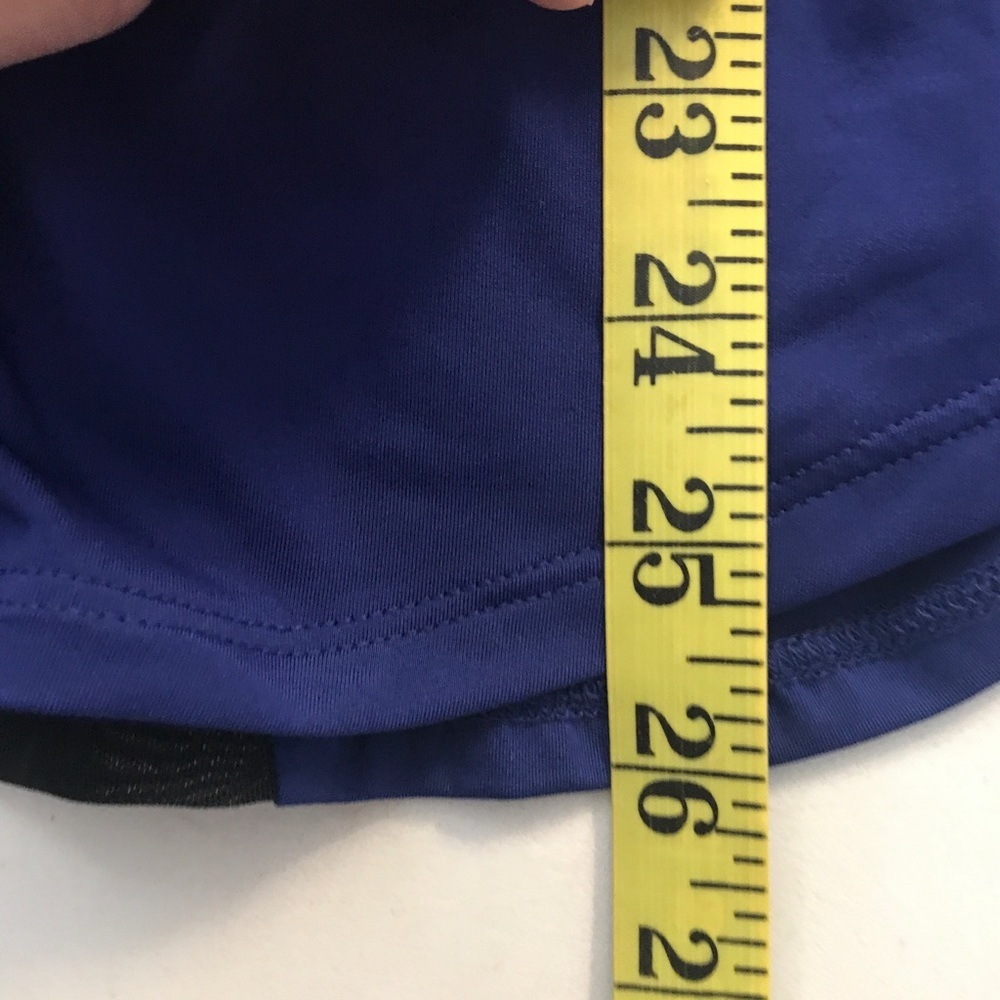 Fabletics Hayden Mesh Racerback Blue Tank - Picture 6 of 7